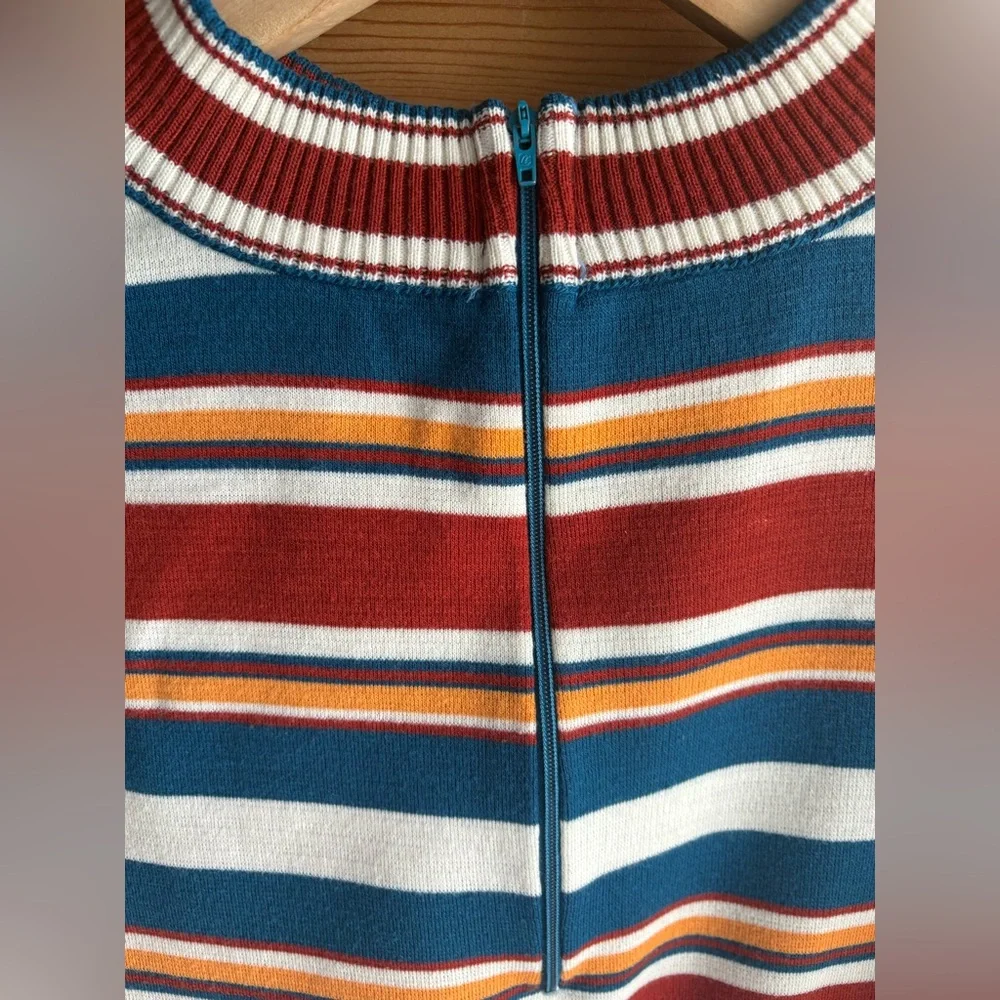 VTG Striped Long Sleeve Top - Multicolor size Medium - Picture 5 of 5